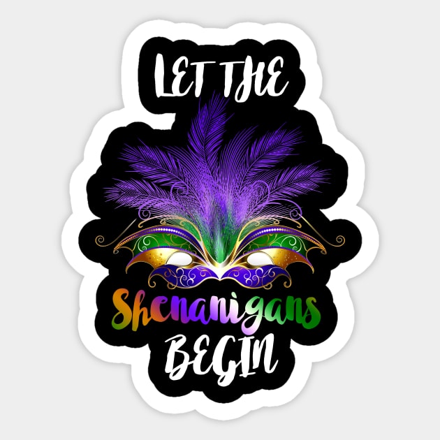 LET THE SHENANIGANS BEGIN Sticker by SomerGamez